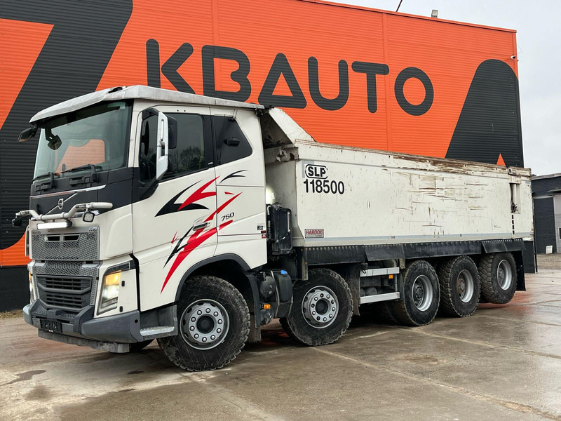 Volvo FH 750 10x4 ADR / RETARDER / FULL STEEL / BOX L=7089 mm - Tippbil lastbil: bild 1 Volvo FH 750 10x4 ADR / RETARDER / FULL STEEL / BOX L=7089 mm - Tippbil lastbil: bild 1