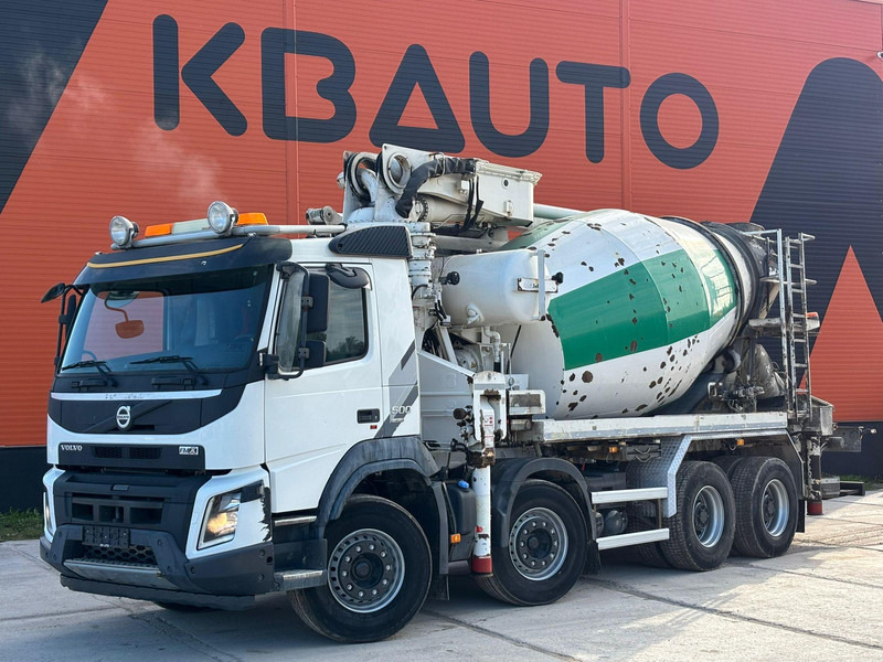Volvo FMX 500 8x4 PUMI 24-3 - 24 m - 2303 hours / 7 m3 / FULL STEEL - Betongpump: bild 2 Volvo FMX 500 8x4 PUMI 24-3 - 24 m - 2303 hours / 7 m3 / FULL STEEL - Betongpump: bild 2