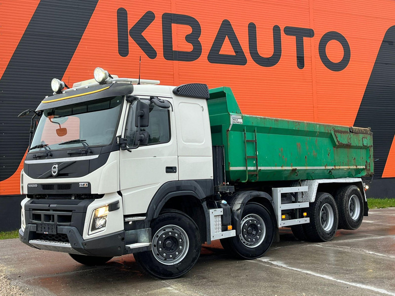 Volvo FMX 540 8x4 TANDEM AXLE LIFT / BIG AXLES / BOX L=5695 mm - Tippbil lastbil: bild 1 Volvo FMX 540 8x4 TANDEM AXLE LIFT / BIG AXLES / BOX L=5695 mm - Tippbil lastbil: bild 1