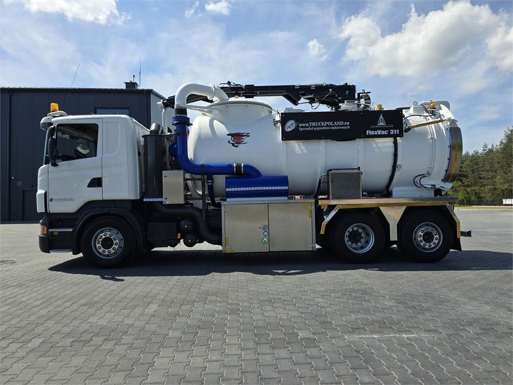 Scania Saugbagger Larsen FlexVac 311 Vacuum suction loade - Sugbil: bild 4 Scania Saugbagger Larsen FlexVac 311 Vacuum suction loade - Sugbil: bild 4