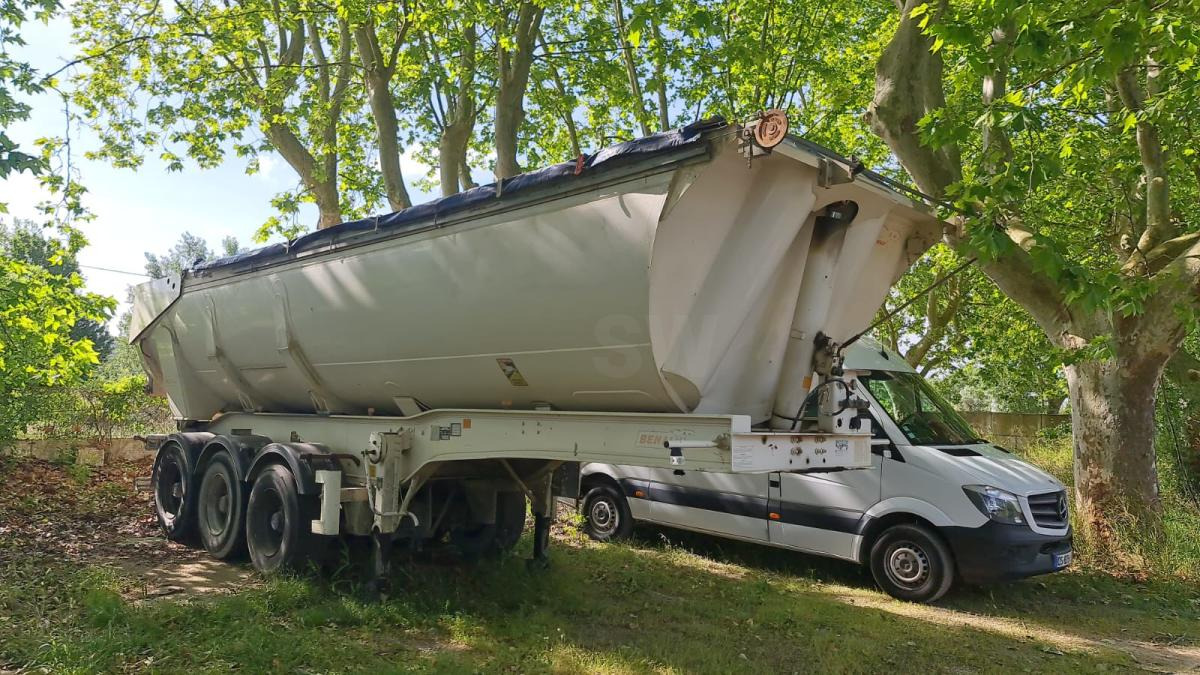 Benalu C34 CNS - Tippbil semitrailer: bild 1 Benalu C34 CNS - Tippbil semitrailer: bild 1