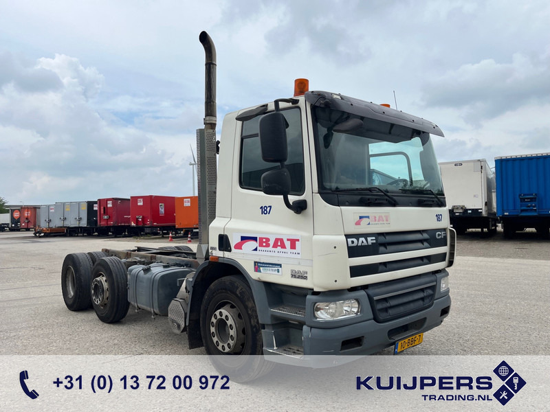 DAF FAG CF75.250 EEV / 6x2 / 158 DKM / Chassis-Cabine / - Chassi lastbil: bild 1 DAF FAG CF75.250 EEV / 6x2 / 158 DKM / Chassis-Cabine / - Chassi lastbil: bild 1