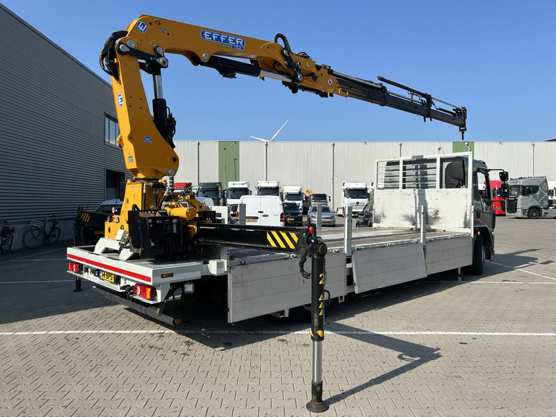 DAF LF 320 FA / Effer 175.2/c3s Crane / 363 dkm / Plateau / APK TUV 08-25 - Kranbil: bild 2 DAF LF 320 FA / Effer 175.2/c3s Crane / 363 dkm / Plateau / APK TUV 08-25 - Kranbil: bild 2