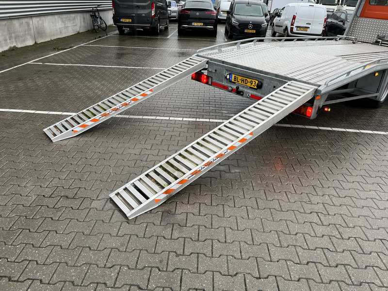 Biltransportbil lastbil Mercedes-Benz Vario 612 D / Car - Machine Transporter 570 cm / Winch / Ramps / NL Truck: bild 12