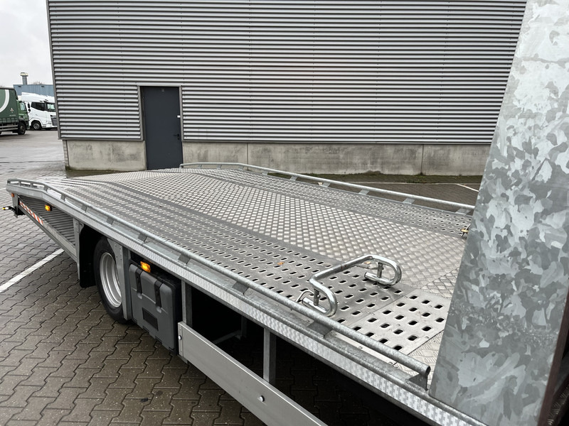 Biltransportbil lastbil Mercedes-Benz Vario 612 D / Car - Machine Transporter 570 cm / Winch / Ramps / NL Truck: bild 17