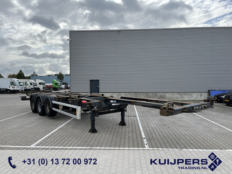 Van Hool 3B0071 / Container Chassis / BPW Drum / Liftas / NL trailer - Containerbil/ Växelflak semitrailer: bild 1 Van Hool 3B0071 / Container Chassis / BPW Drum / Liftas / NL trailer - Containerbil/ Växelflak semitrailer: bild 1