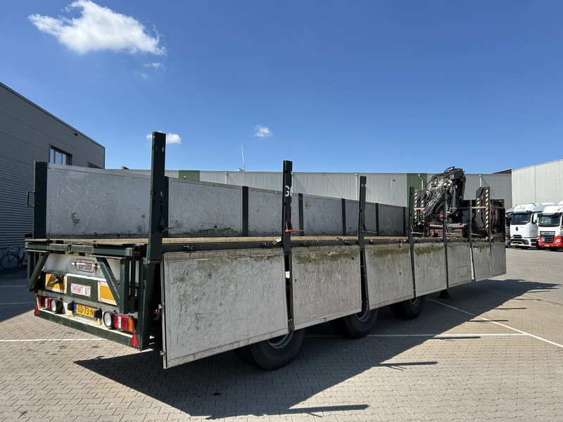 Vogelzang V02 17 30 / Heavy Duty Chassis / 3 axle 10 Ton / Hiab Crane Defect - Flaktrailer: bild 2 Vogelzang V02 17 30 / Heavy Duty Chassis / 3 axle 10 Ton / Hiab Crane Defect - Flaktrailer: bild 2