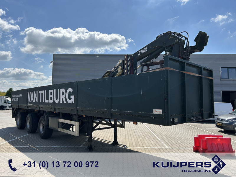Vogelzang V02 17 30 / Heavy Duty Chassis / 3 axle 10 Ton / Hiab Crane Defect - Flaktrailer: bild 1 Vogelzang V02 17 30 / Heavy Duty Chassis / 3 axle 10 Ton / Hiab Crane Defect - Flaktrailer: bild 1