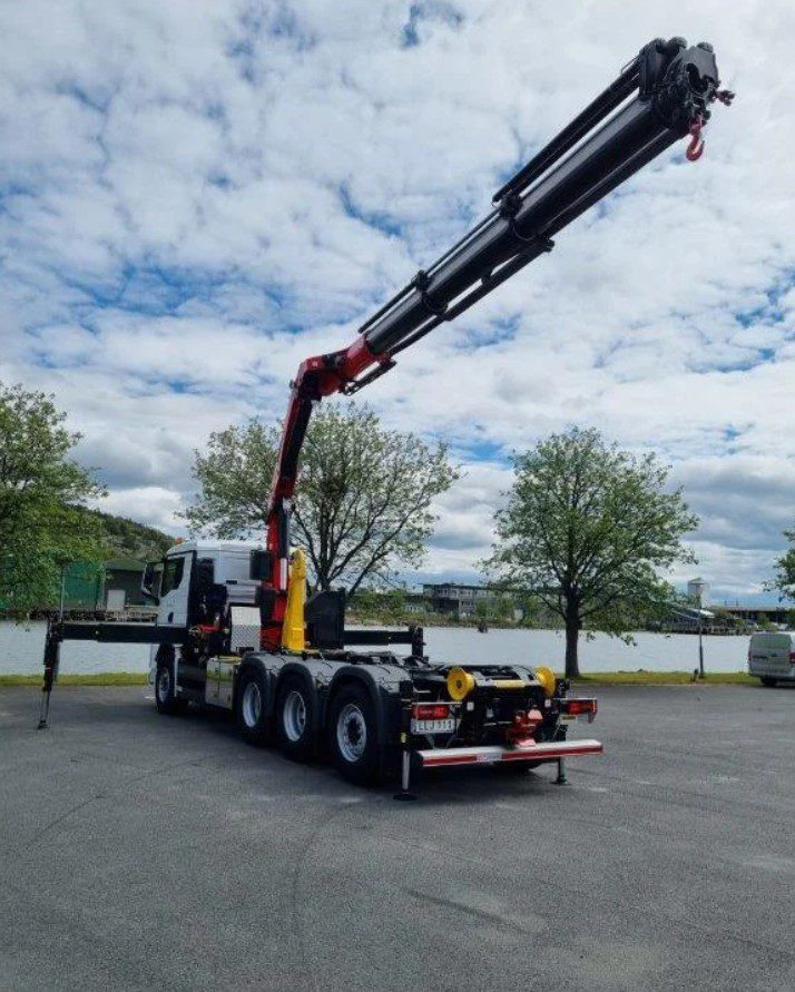 MAN TGS 35.510 8×4 Tridem kranväxlare Palfinger - Lastväxlare lastbil, Kranbil: bild 3 MAN TGS 35.510 8×4 Tridem kranväxlare Palfinger - Lastväxlare lastbil, Kranbil: bild 3