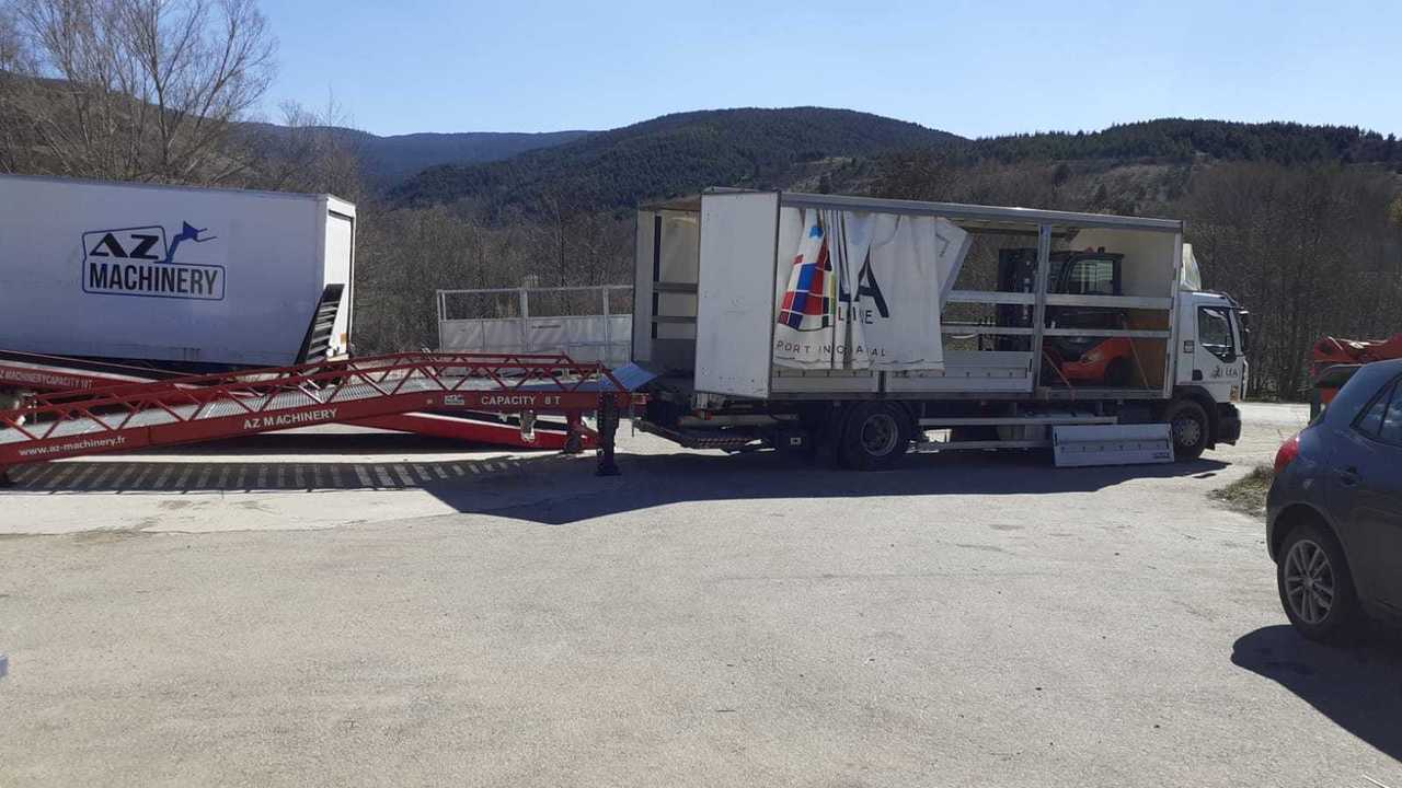 AZ RAMP STAR- 8T mobile loading ramp - Lastramp: bild 4 AZ RAMP STAR- 8T mobile loading ramp - Lastramp: bild 4
