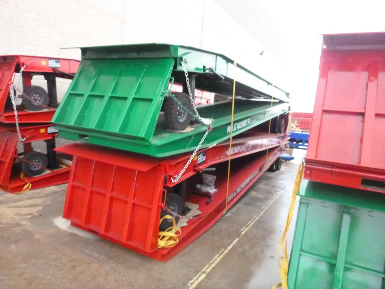 **RENTAL** Large Mobile dock ramp, uncouplable AZ RAMP - KING VERSION, BIG FOOT LLO 20 T - Lastramp: bild 5 **RENTAL** Large Mobile dock ramp, uncouplable AZ RAMP - KING VERSION, BIG FOOT LLO 20 T - Lastramp: bild 5