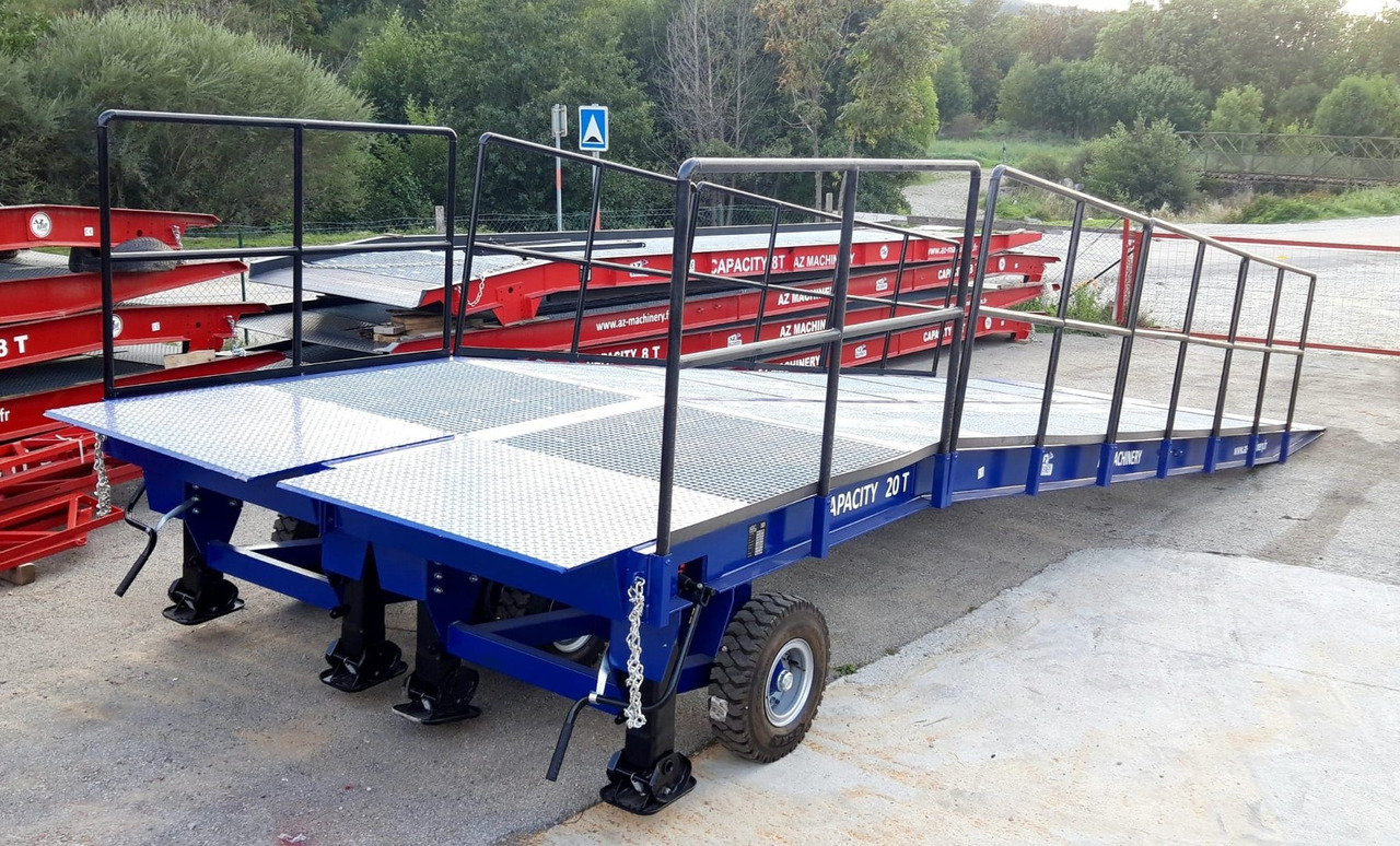 **RENTAL** Large Mobile dock ramp, uncouplable AZ RAMP - KING VERSION, BIG FOOT LLO 20 T - Lastramp: bild 2 **RENTAL** Large Mobile dock ramp, uncouplable AZ RAMP - KING VERSION, BIG FOOT LLO 20 T - Lastramp: bild 2