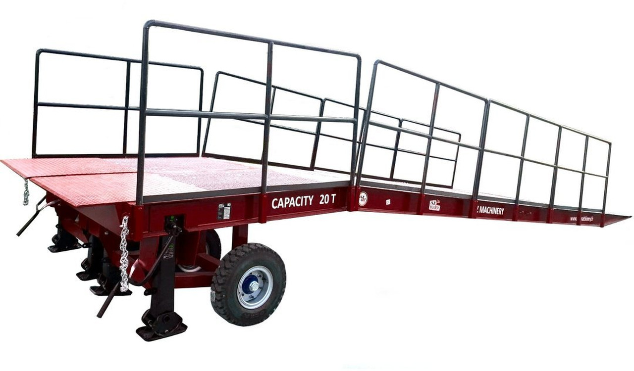 **RENTAL** Large Mobile dock ramp, uncouplable AZ RAMP - KING VERSION, BIG FOOT LLO 20 T - Lastramp: bild 1 **RENTAL** Large Mobile dock ramp, uncouplable AZ RAMP - KING VERSION, BIG FOOT LLO 20 T - Lastramp: bild 1