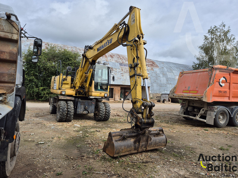 Komatsu PW160-7 - Grävmaskin på däck: bild 2 Komatsu PW160-7 - Grävmaskin på däck: bild 2