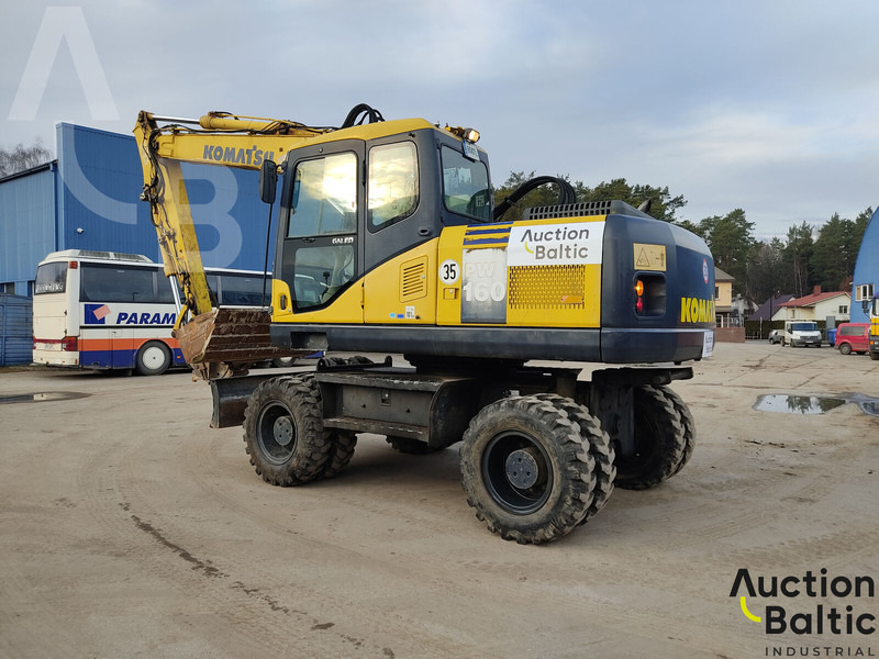Komatsu PW160-7 - Grävmaskin på däck: bild 4 Komatsu PW160-7 - Grävmaskin på däck: bild 4