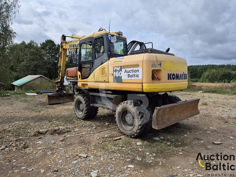 Komatsu PW160-7 - Grävmaskin på däck: bild 4 Komatsu PW160-7 - Grävmaskin på däck: bild 4