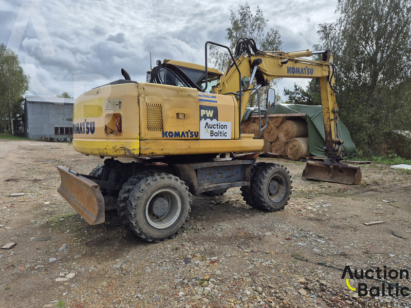 Komatsu PW160-7 - Grävmaskin på däck: bild 5 Komatsu PW160-7 - Grävmaskin på däck: bild 5