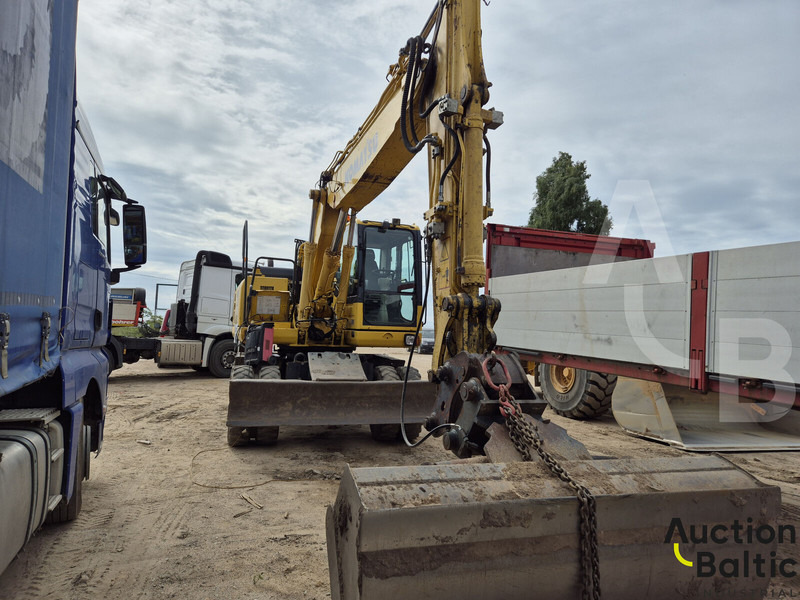 Komatsu PW160 - Grävmaskin på däck: bild 4 Komatsu PW160 - Grävmaskin på däck: bild 4