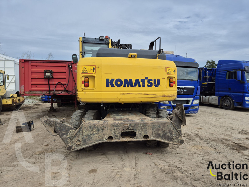 Komatsu PW160 - Grävmaskin på däck: bild 5 Komatsu PW160 - Grävmaskin på däck: bild 5