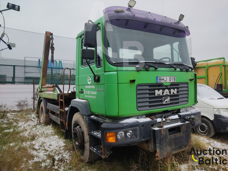 MAN 18.284 - Liftdumper lastbil: bild 1 MAN 18.284 - Liftdumper lastbil: bild 1