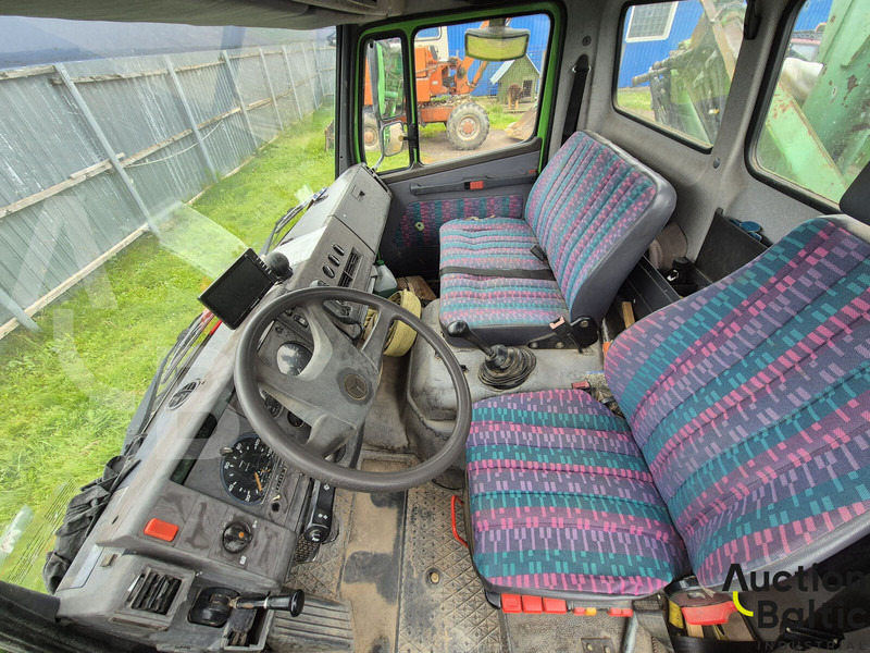Tippbil lastbil, Kranbil Mercedes-Benz 1117K: bild 7