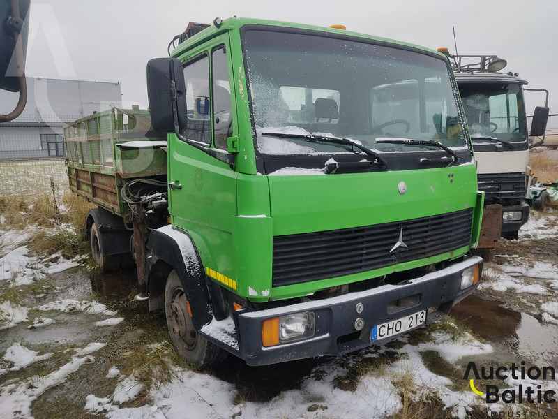 Mercedes-Benz 814 - Tippbil lastbil, Kranbil: bild 1 Mercedes-Benz 814 - Tippbil lastbil, Kranbil: bild 1