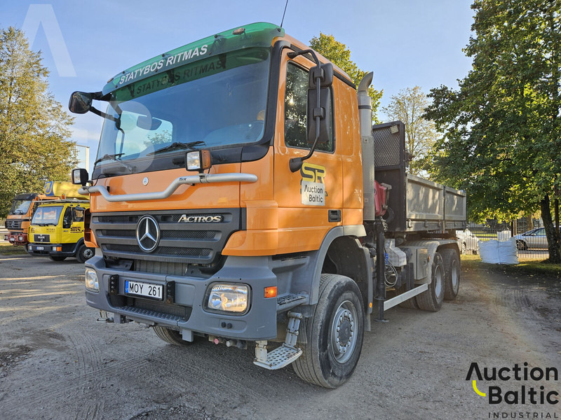 Mercedes-Benz Actros 1844 - Tippbil lastbil, Kranbil: bild 2 Mercedes-Benz Actros 1844 - Tippbil lastbil, Kranbil: bild 2