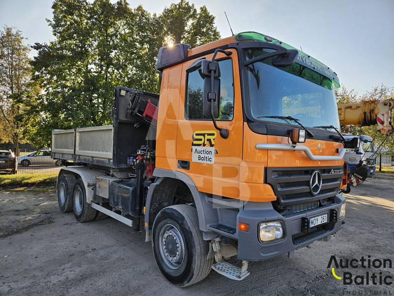 Mercedes-Benz Actros 1844 - Tippbil lastbil, Kranbil: bild 1 Mercedes-Benz Actros 1844 - Tippbil lastbil, Kranbil: bild 1