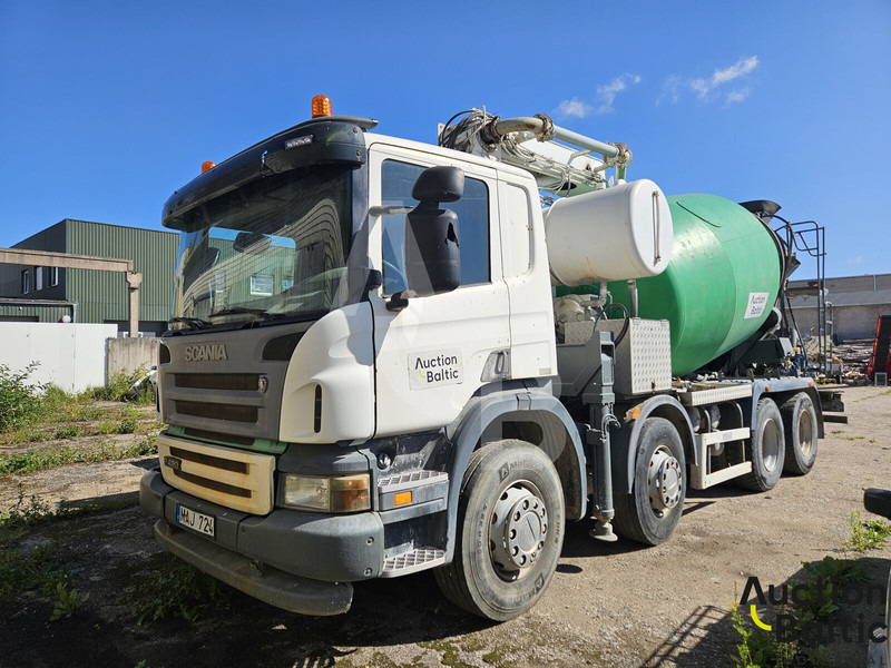 Scania P 420 - Stationär betongpump: bild 1 Scania P 420 - Stationär betongpump: bild 1