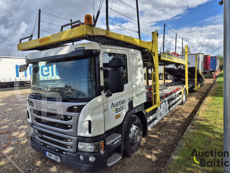 Scania P 450 - Biltransportbil lastbil: bild 1 Scania P 450 - Biltransportbil lastbil: bild 1