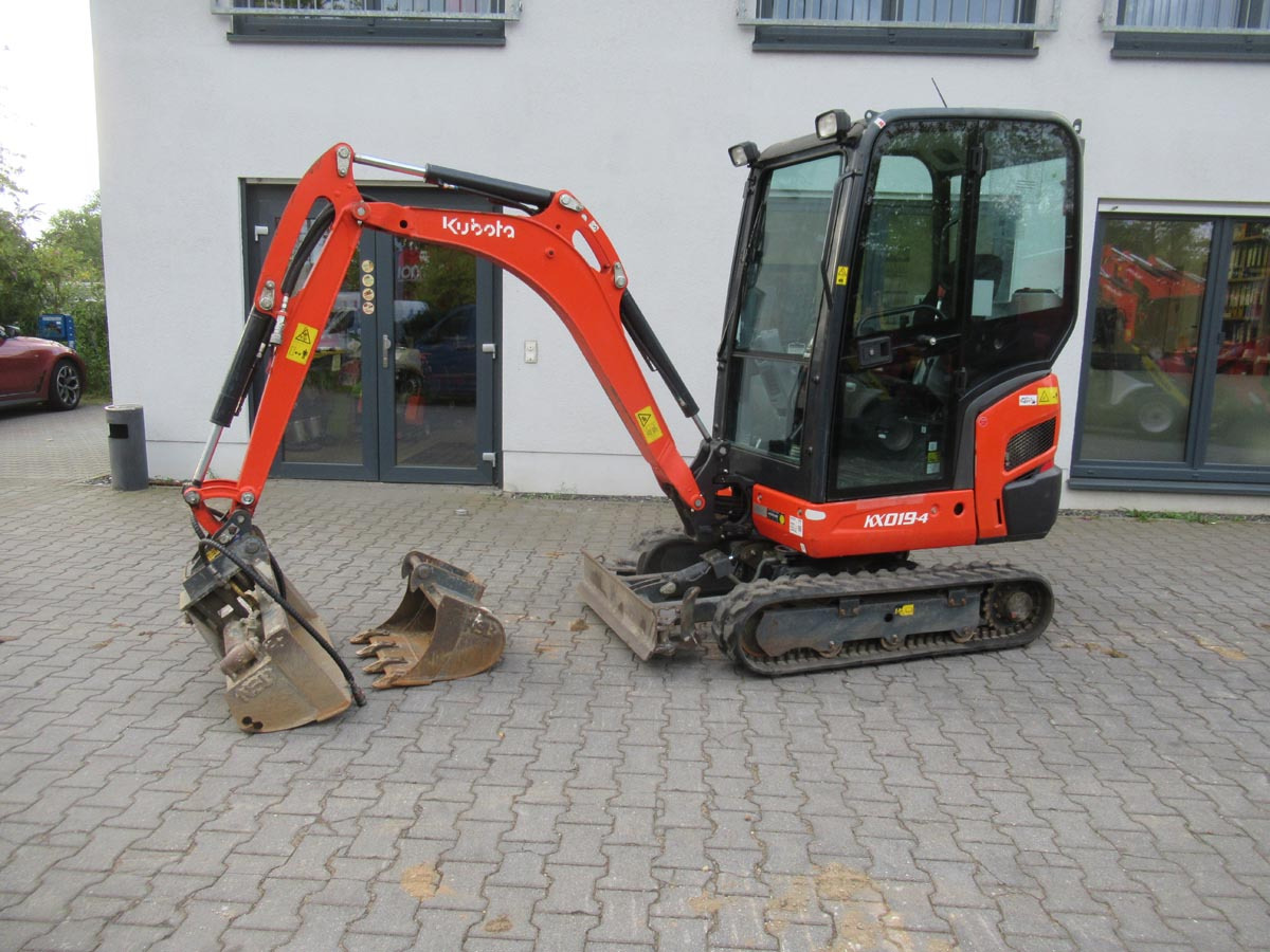 Kubota KX019-4 - Minigrävmaskin: bild 1 Kubota KX019-4 - Minigrävmaskin: bild 1