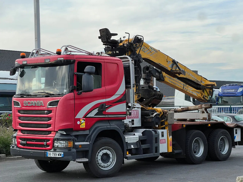 Scania R580 6x4 full steel*3pedal opticruise*R580 V8* - Timmerbil: bild 4 Scania R580 6x4 full steel*3pedal opticruise*R580 V8* - Timmerbil: bild 4