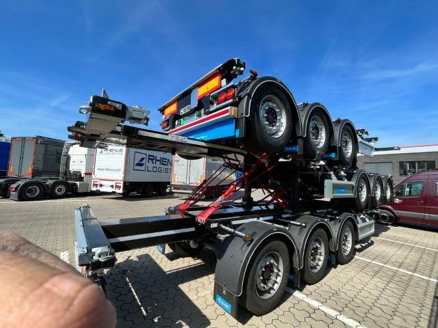 D-TEC Containerchassis Flexitrailer - Containerbil/ Växelflak semitrailer: bild 2 D-TEC Containerchassis Flexitrailer - Containerbil/ Växelflak semitrailer: bild 2