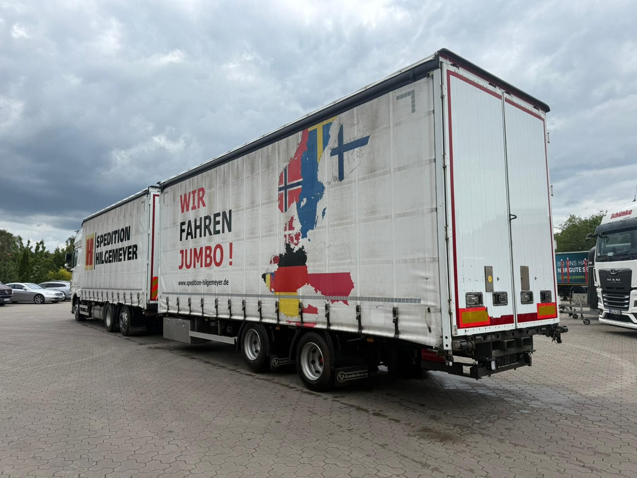 DAF XF 480 FAN LowDeck 6x2 Jumbo Inklusive Anhänger - Kapellbil: bild 4 DAF XF 480 FAN LowDeck 6x2 Jumbo Inklusive Anhänger - Kapellbil: bild 4