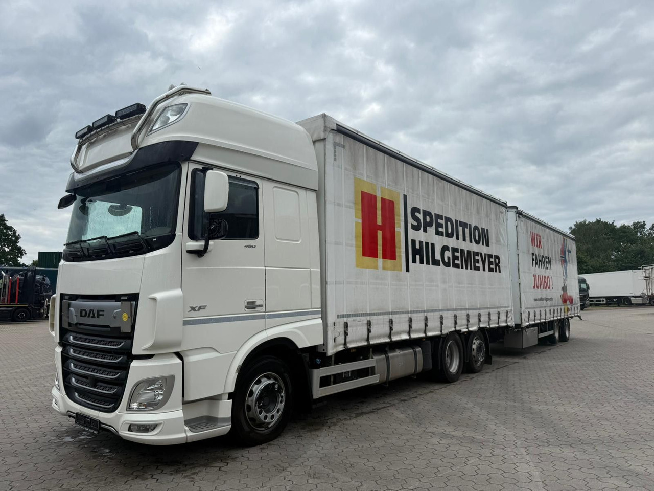 DAF XF 480 FAN LowDeck 6x2 Jumbo Inklusive Anhänger - Kapellbil: bild 2 DAF XF 480 FAN LowDeck 6x2 Jumbo Inklusive Anhänger - Kapellbil: bild 2