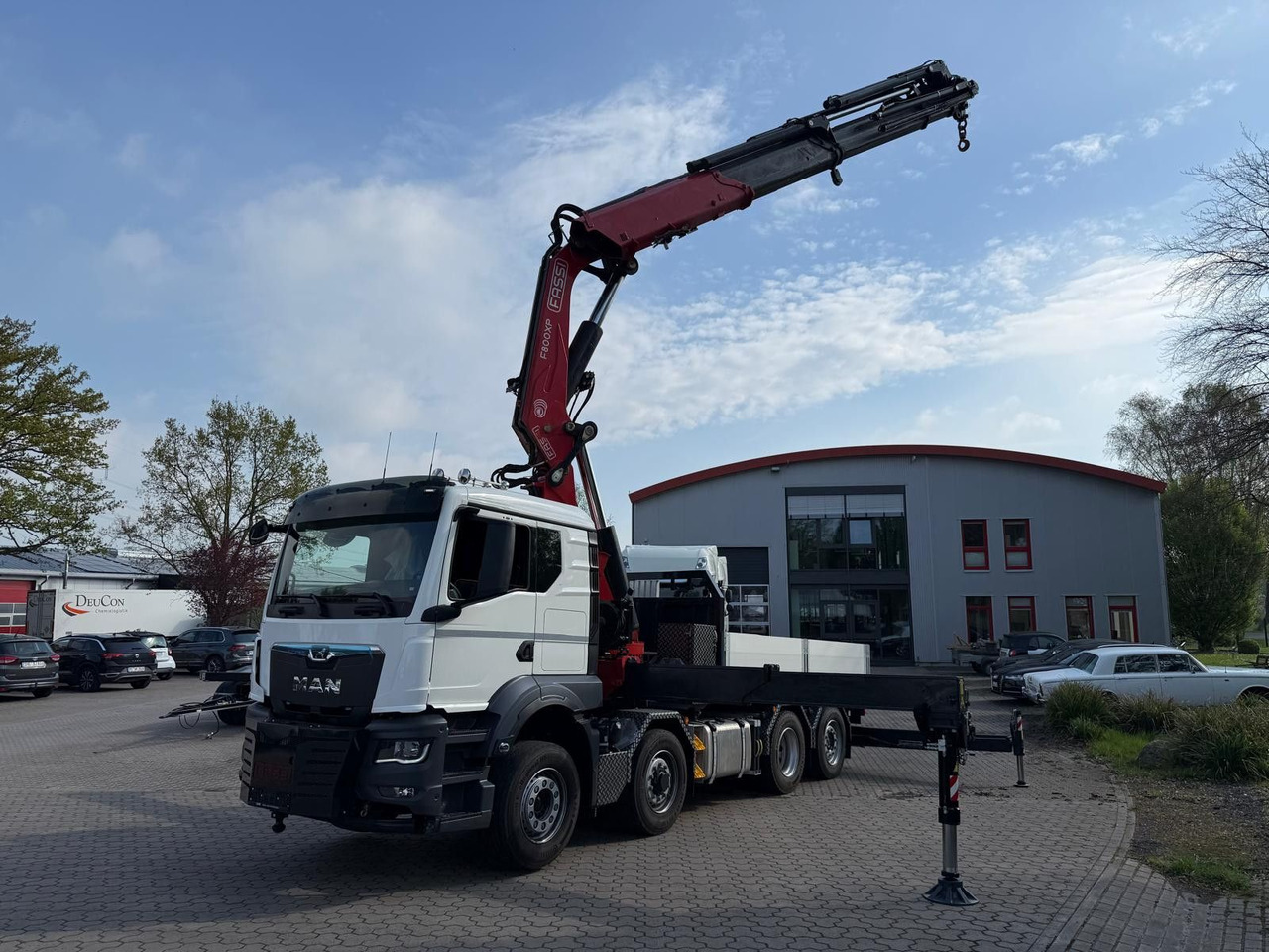 MAN 35.520 8x4 Hydrodrive mit Kran Fassi F800 RA2.28 - Dragbil: bild 2 MAN 35.520 8x4 Hydrodrive mit Kran Fassi F800 RA2.28 - Dragbil: bild 2