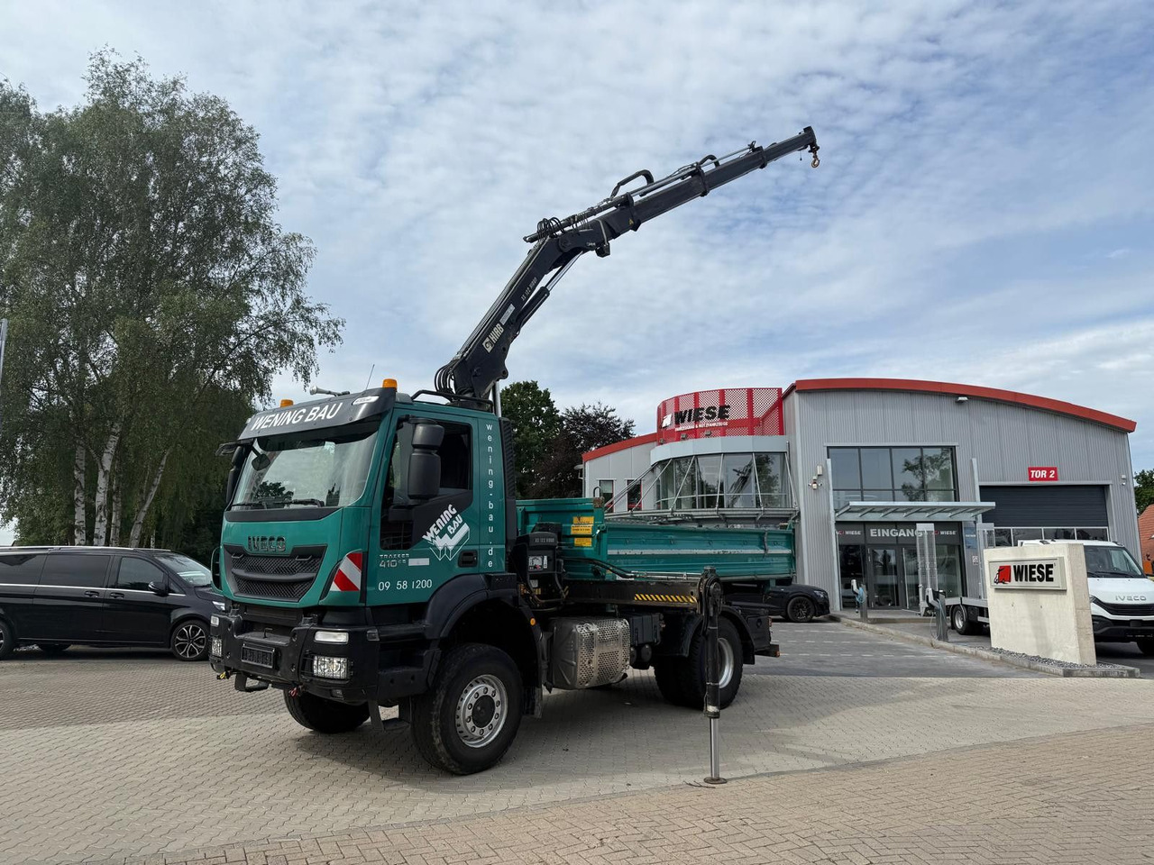 Iveco AD190 T/W Trakker 410 4x4 Allrad Kran KipperHIAB - Tippbil lastbil, Kranbil: bild 5 Iveco AD190 T/W Trakker 410 4x4 Allrad Kran KipperHIAB - Tippbil lastbil, Kranbil: bild 5