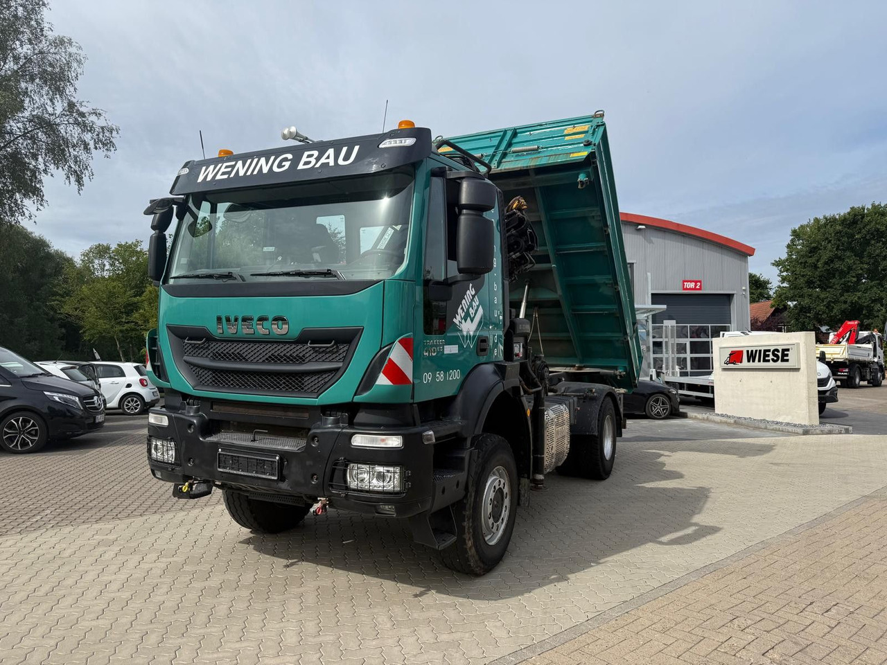 Iveco AD190 T/W Trakker 410 4x4 Allrad Kran KipperHIAB - Tippbil lastbil, Kranbil: bild 3 Iveco AD190 T/W Trakker 410 4x4 Allrad Kran KipperHIAB - Tippbil lastbil, Kranbil: bild 3