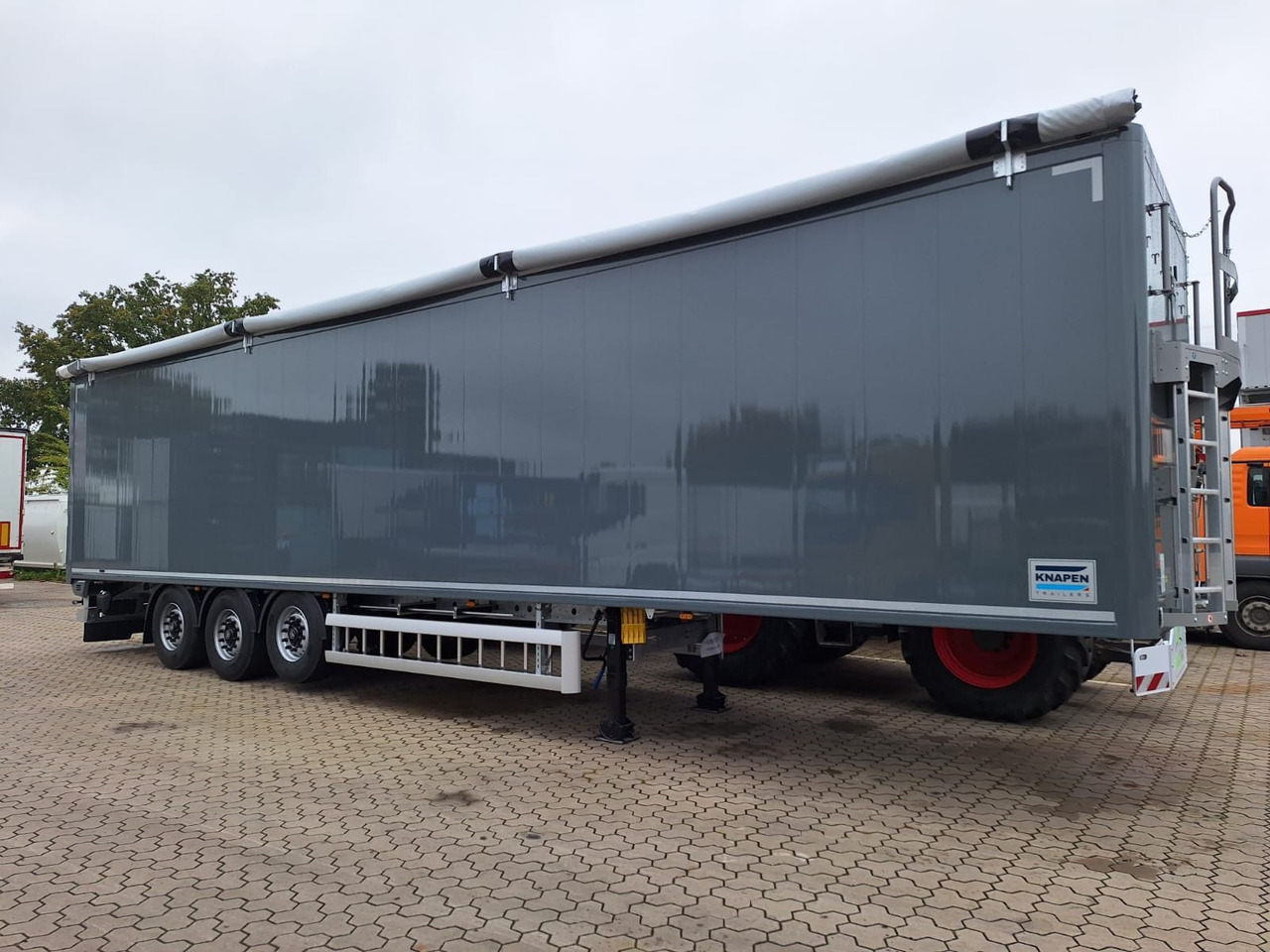 Knapen 92 m³ 10 mm Boden günstig - Moving floor semitrailer: bild 1 Knapen 92 m³ 10 mm Boden günstig - Moving floor semitrailer: bild 1