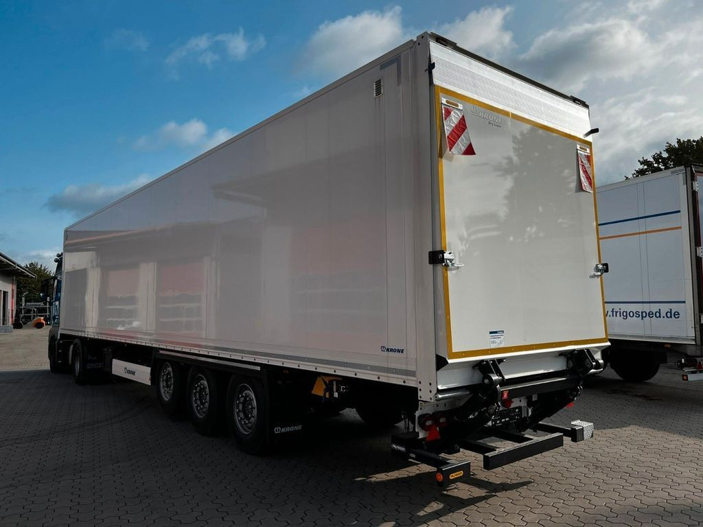 Krone Koffer mit Ladebordwand Sofort Verfügbar! - Skåp semitrailer: bild 1 Krone Koffer mit Ladebordwand Sofort Verfügbar! - Skåp semitrailer: bild 1
