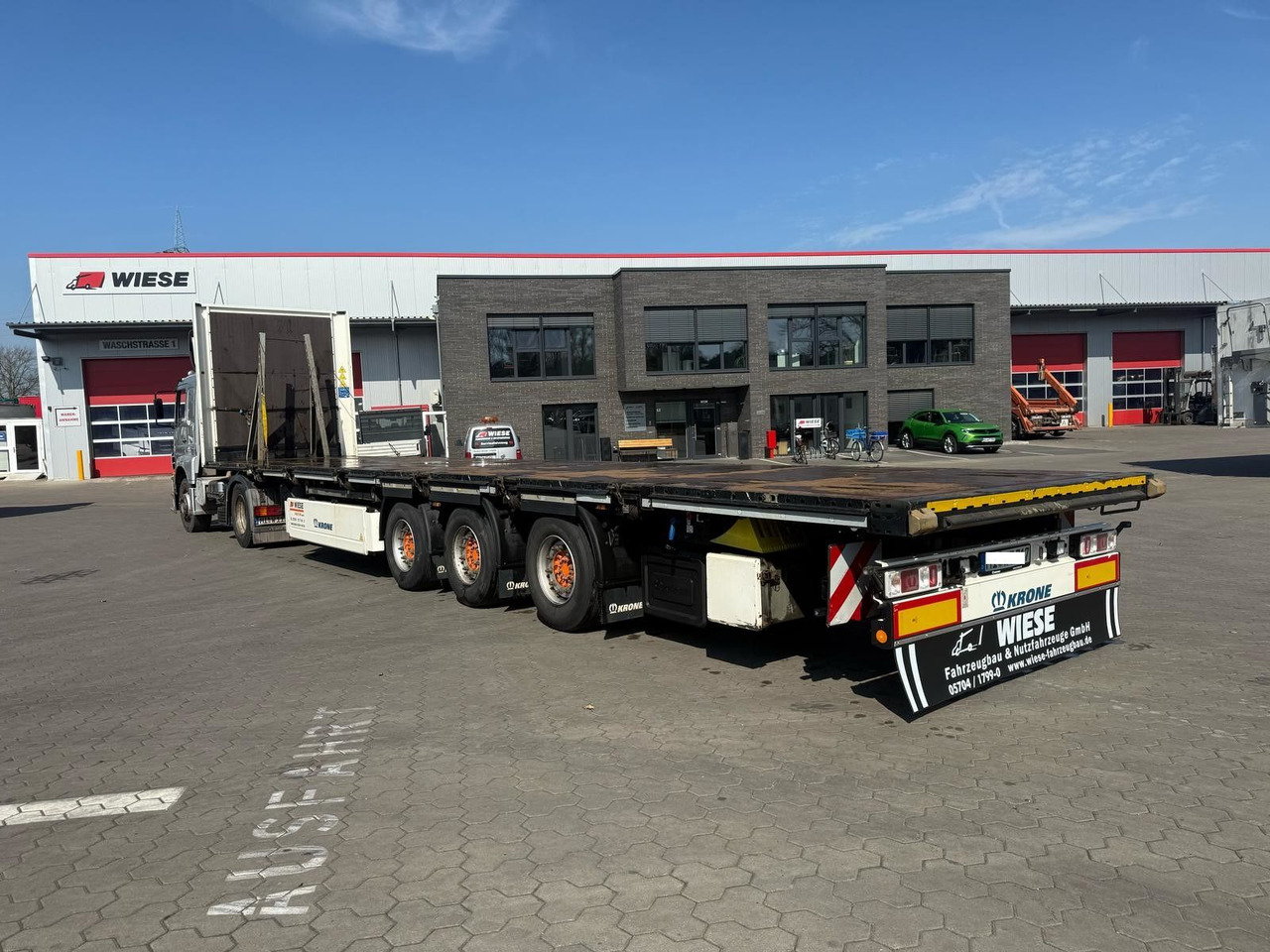 Krone SDP 27 Mega Stahlmatten Auflieger - Flaktrailer: bild 1 Krone SDP 27 Mega Stahlmatten Auflieger - Flaktrailer: bild 1