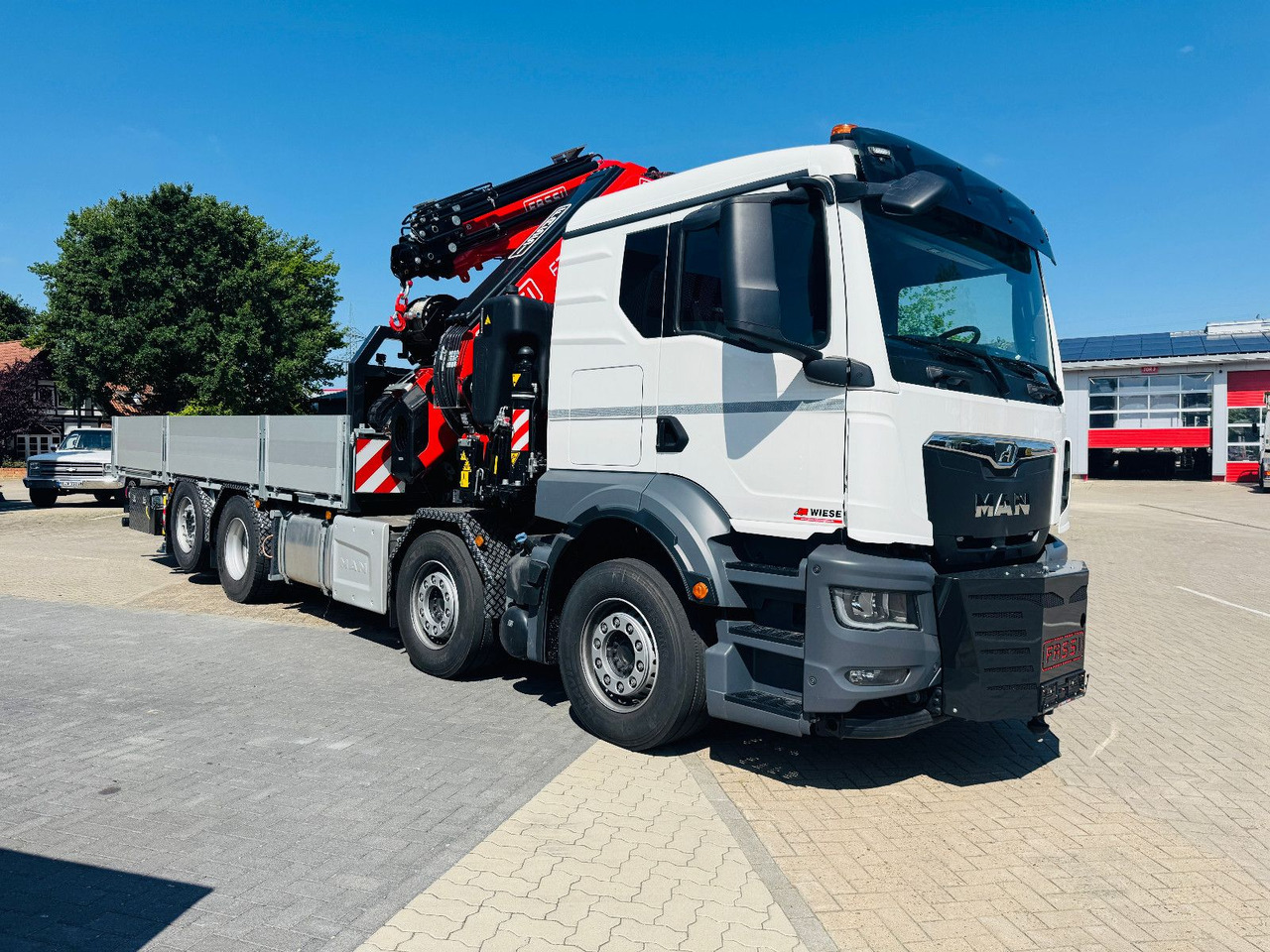 MAN TGS 32.510 mit F710 Frontkran sofort - Lastbil, Kranbil: bild 1 MAN TGS 32.510 mit F710 Frontkran sofort - Lastbil, Kranbil: bild 1