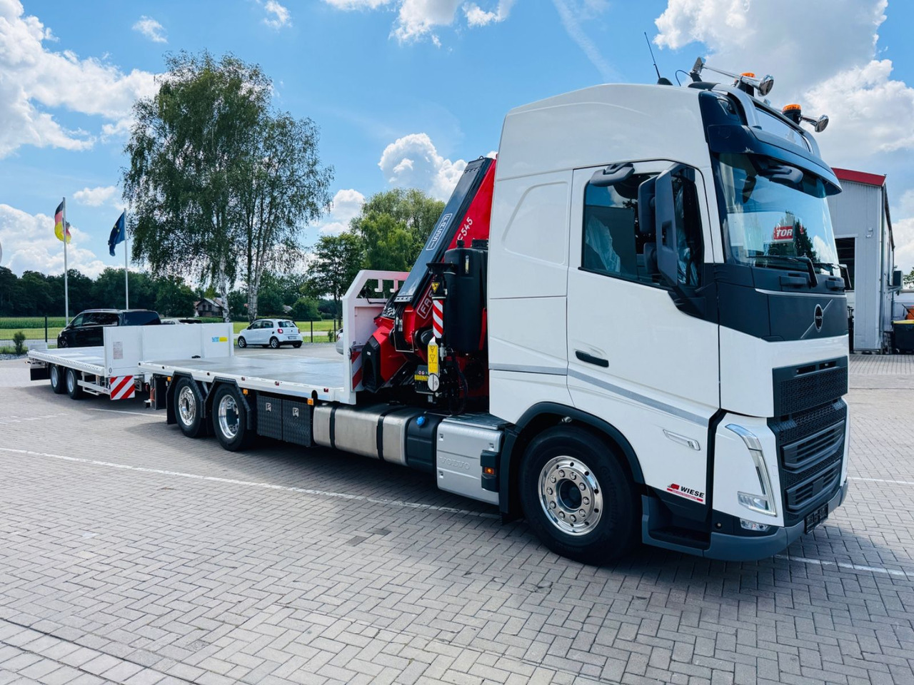 Volvo FH540 6x2 Containerpritsche mit F545RA.2.26 - Lastbil, Kranbil: bild 1 Volvo FH540 6x2 Containerpritsche mit F545RA.2.26 - Lastbil, Kranbil: bild 1