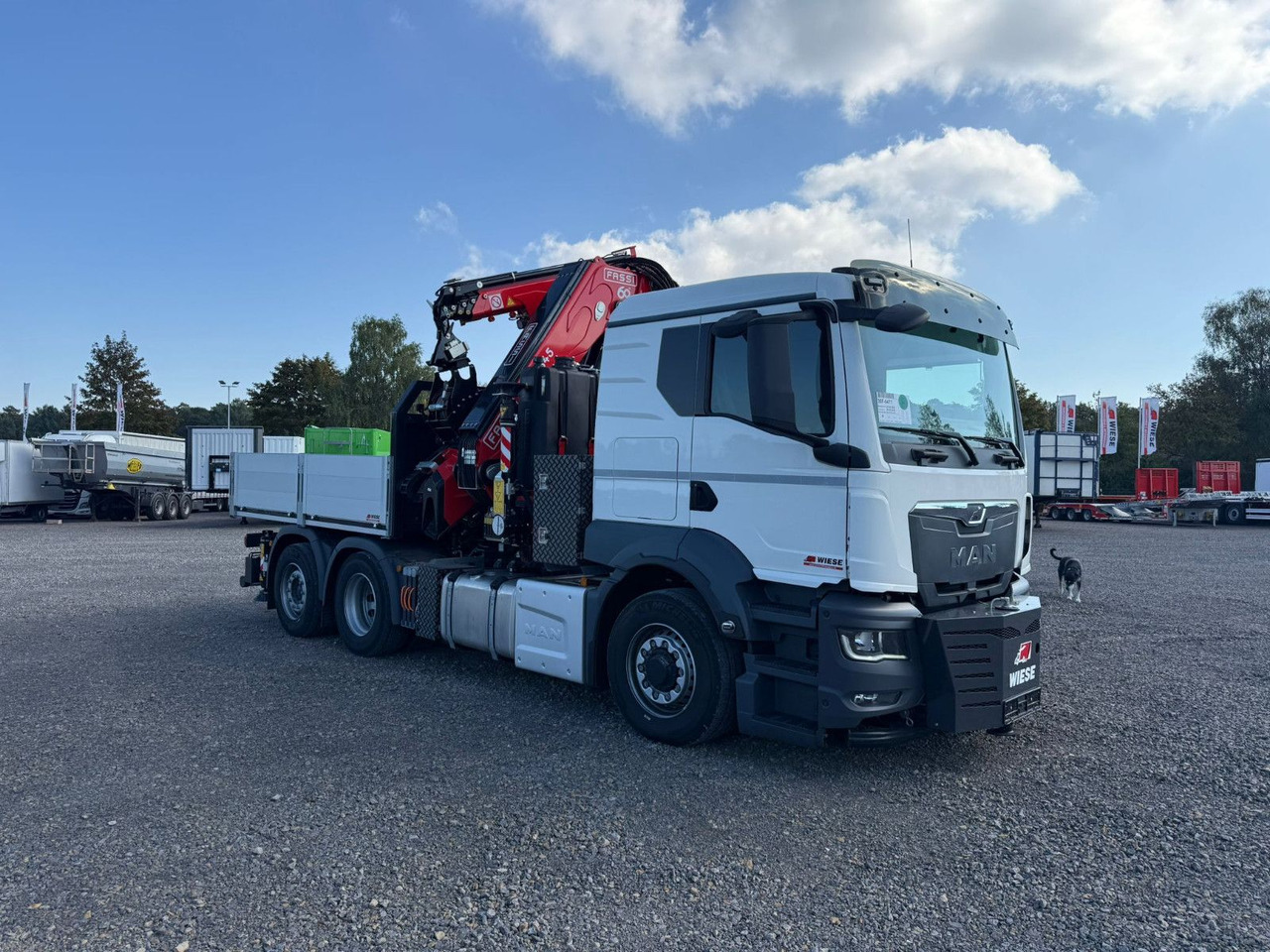 MAN 26.470 6x4-4 Hydrodrive Fassi Kran F545 Jib - Flakbil, Kranbil: bild 5 MAN 26.470 6x4-4 Hydrodrive Fassi Kran F545 Jib - Flakbil, Kranbil: bild 5