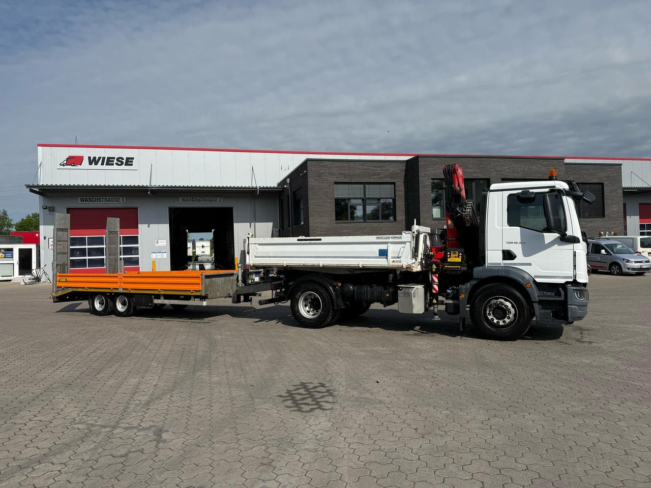 MAN TGM 18.320 4x2 BB Kran Fassi F135 Kipper Meiller - Kranbil: bild 5 MAN TGM 18.320 4x2 BB Kran Fassi F135 Kipper Meiller - Kranbil: bild 5