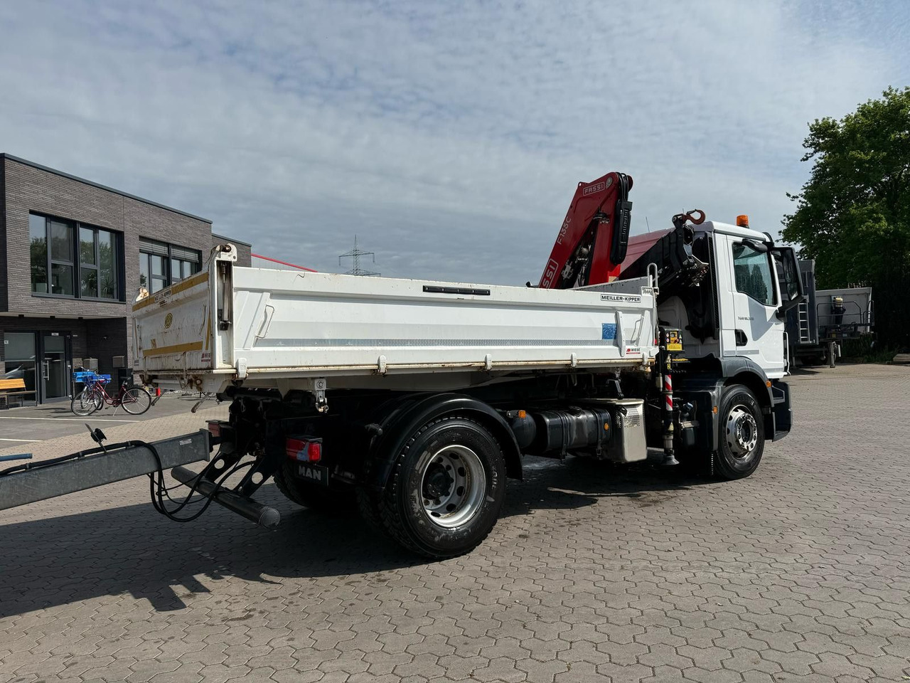 MAN TGM 18.320 4x2 BB mit Fassi F135 Kipper Kran - Tippbil lastbil, Kranbil: bild 3 MAN TGM 18.320 4x2 BB mit Fassi F135 Kipper Kran - Tippbil lastbil, Kranbil: bild 3