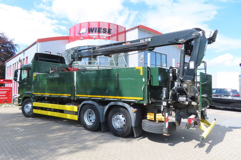 MAN TGX 26.500 6x2 - Baustoff - Kran HIAB - Kranbil, Flakbil: bild 4 MAN TGX 26.500 6x2 - Baustoff - Kran HIAB - Kranbil, Flakbil: bild 4