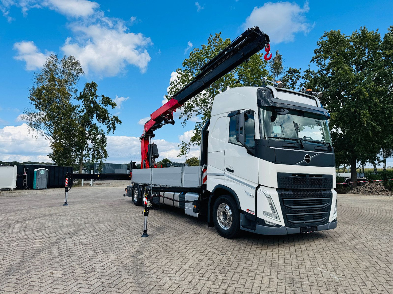 Leasa  Volvo FH 540 6x2 Container Fassi F545 Heck Volvo FH 540 6x2 Container Fassi F545 Heck: bild 6