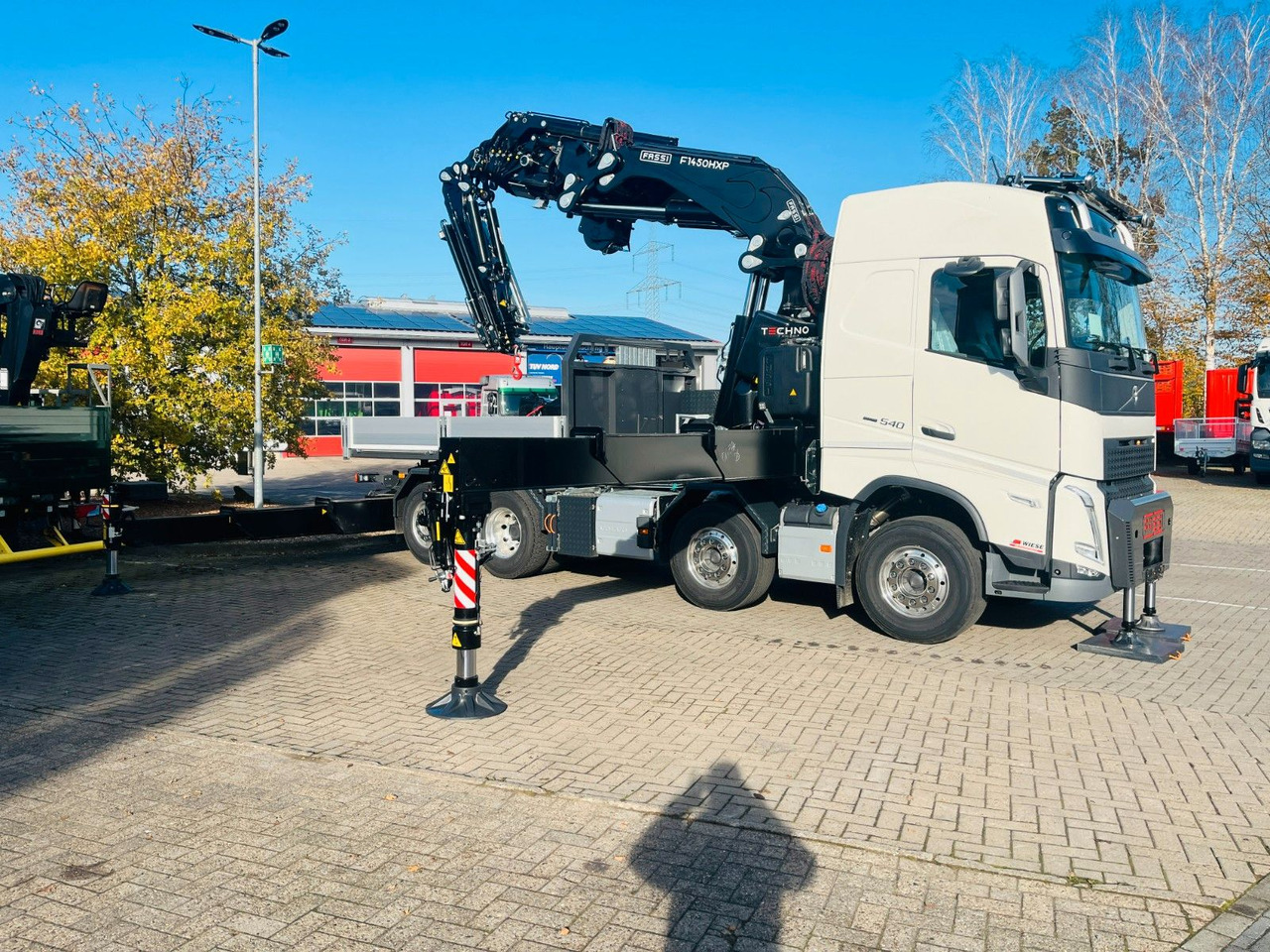 Volvo FH 540 SZM mit F1450 HXP Fly Jib + Winde - Kranbil: bild 4 Volvo FH 540 SZM mit F1450 HXP Fly Jib + Winde - Kranbil: bild 4