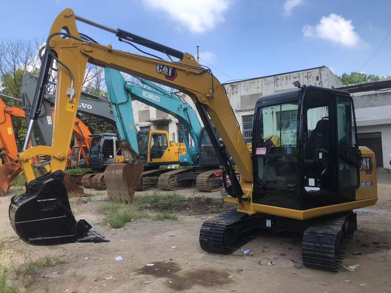 CATERPILLAR 305.5E - Minigrävmaskin: bild 1 CATERPILLAR 305.5E - Minigrävmaskin: bild 1